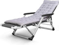 Sedia a Sdraio Pieghevole Leggera da Giardino, Reclinabile e Portatile, Resistente Fino a 200 kg
