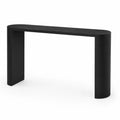 Consolle Rettangolare in MDF Nero 120x30x80 cm